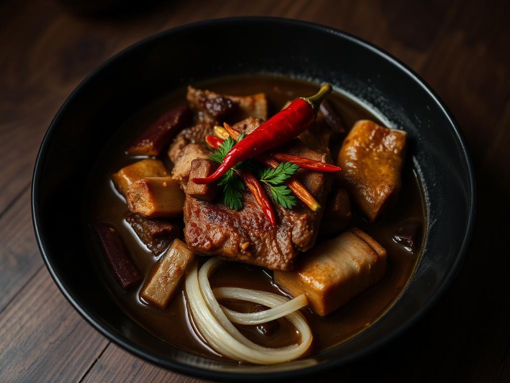 Smoked Pork with Bamboo Shoot